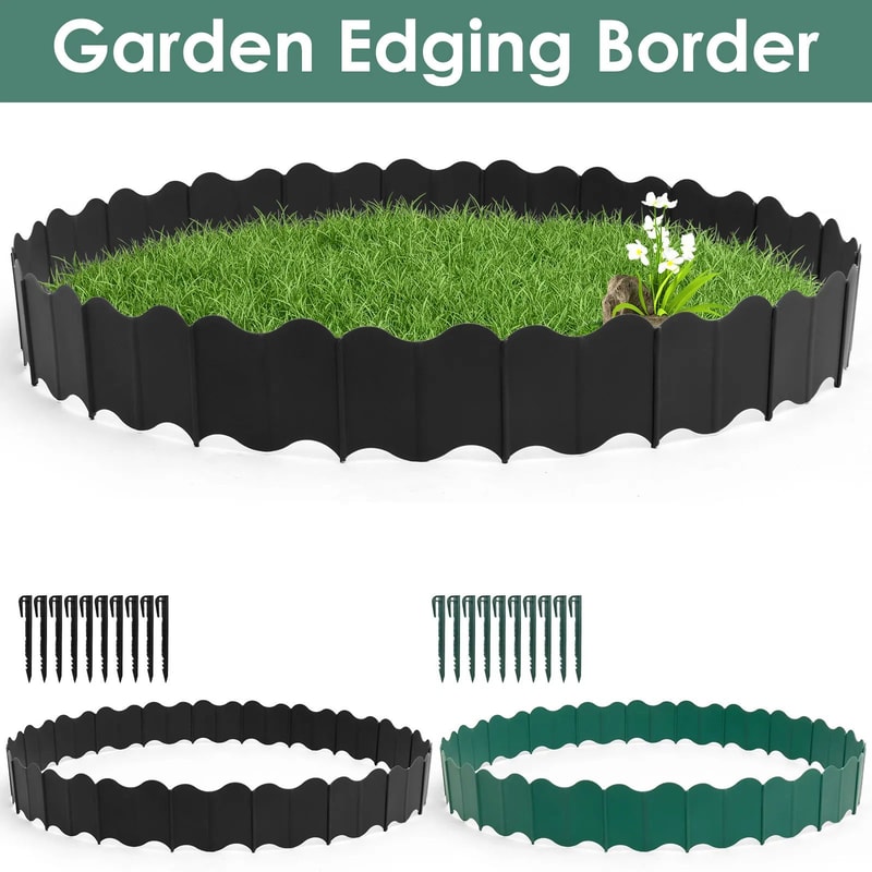 Garden Lawn Edging Fence Border 6
