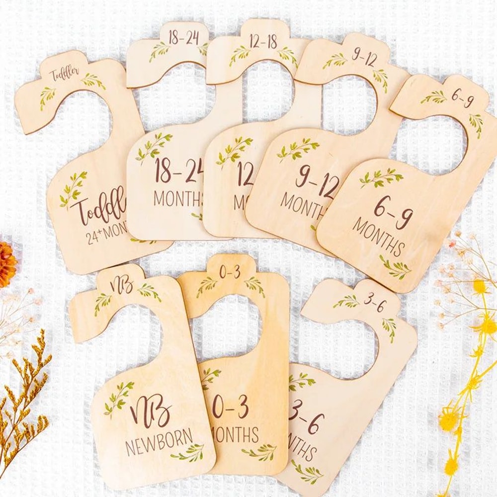 Baby Closet Size Divider Set 4