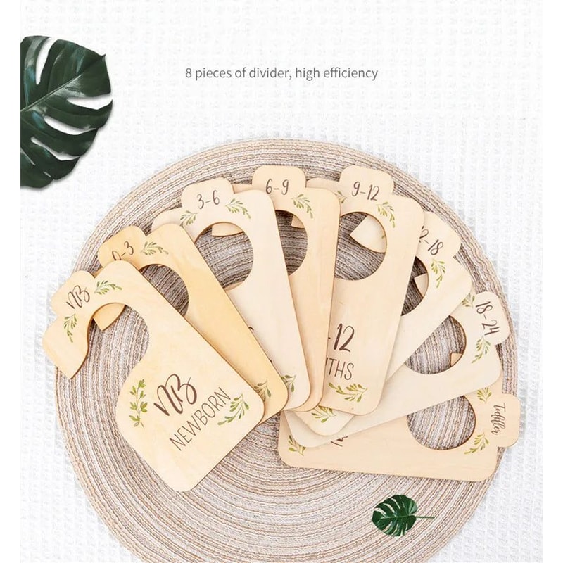 Baby Closet Size Divider Set 8
