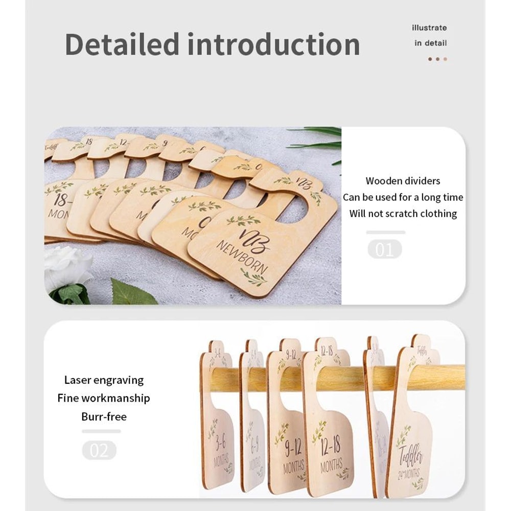 Baby Closet Size Divider Set 11