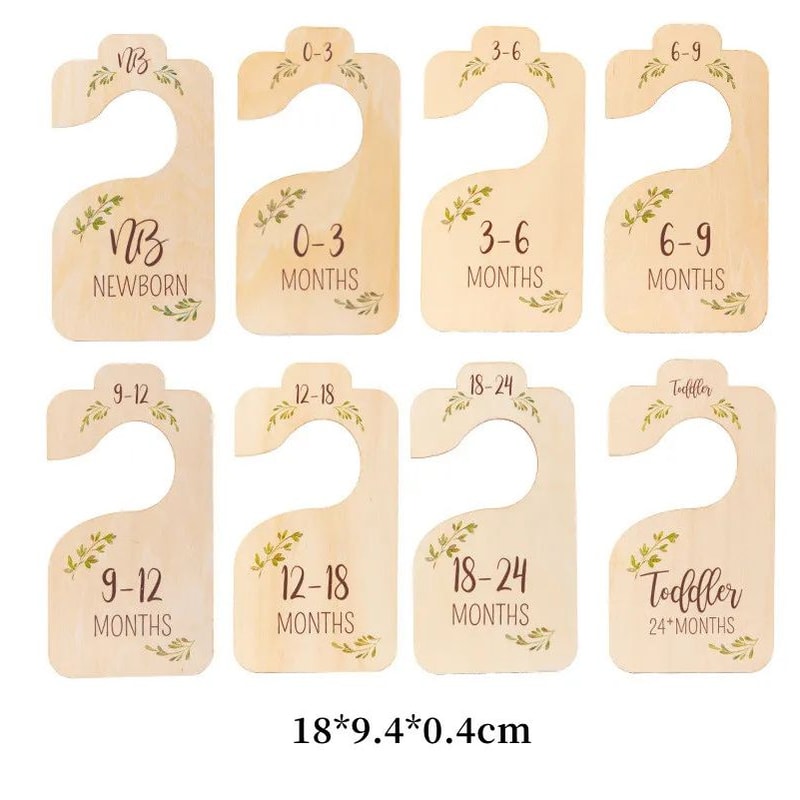 Baby Closet Size Divider Set 12
