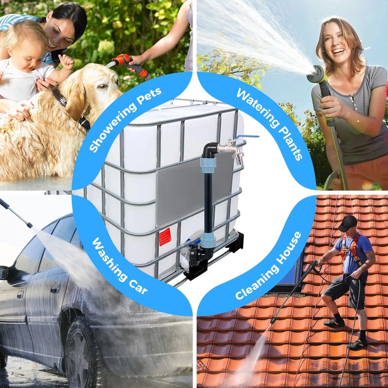 IBC Water Tank Outlet Tap Adapter 7