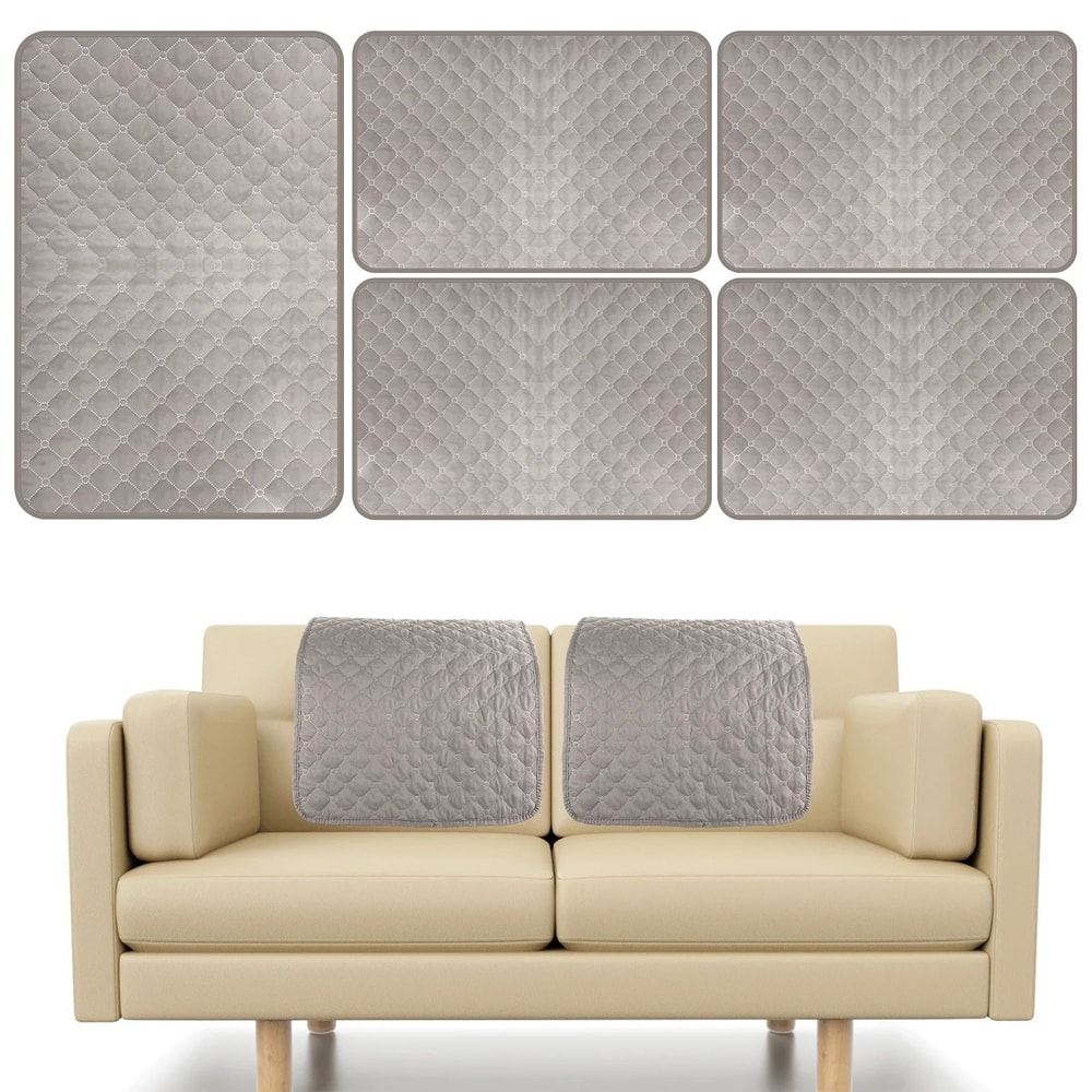 Sofa Headrest Protector Cover Set 0