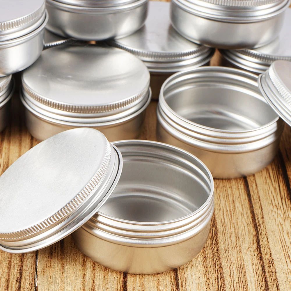 Refillable Aluminum Tin Container Set 2