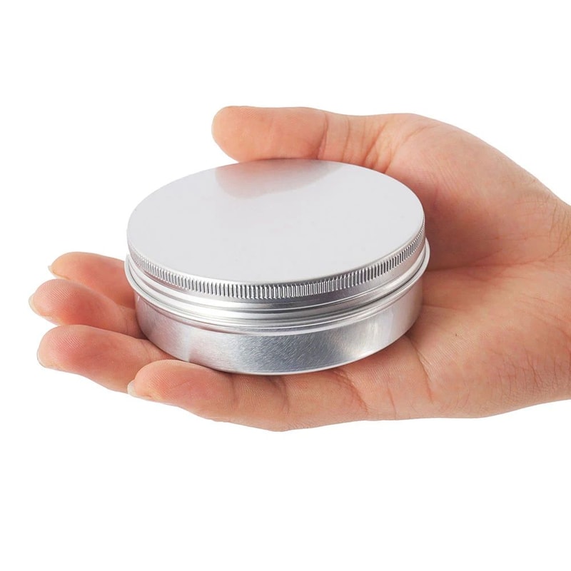 Refillable Aluminum Tin Container Set 3