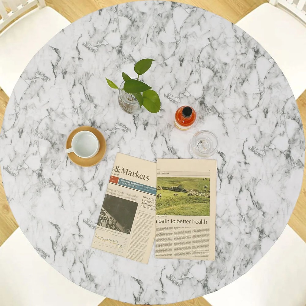 Waterproof PVC Round Table Cover 5