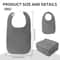 Reusable Adult Feeding Bib Set 5