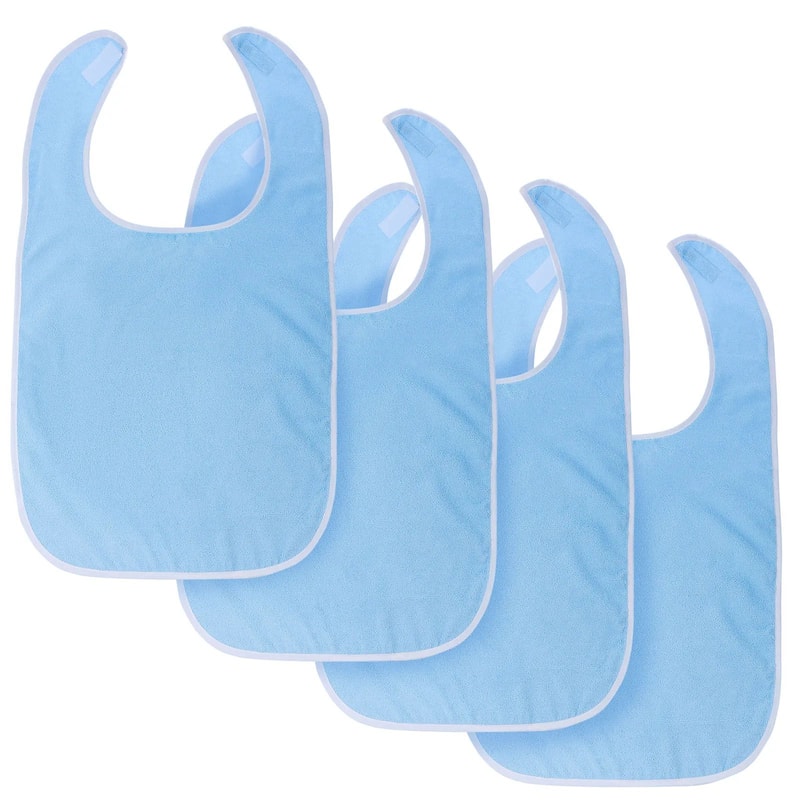 Reusable Adult Feeding Bib Set 14