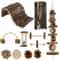 Natural Wooden Small Pet Chew Toy Set 13