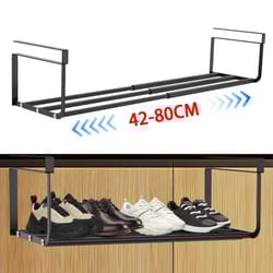 adjustable hanging shoe storage rack