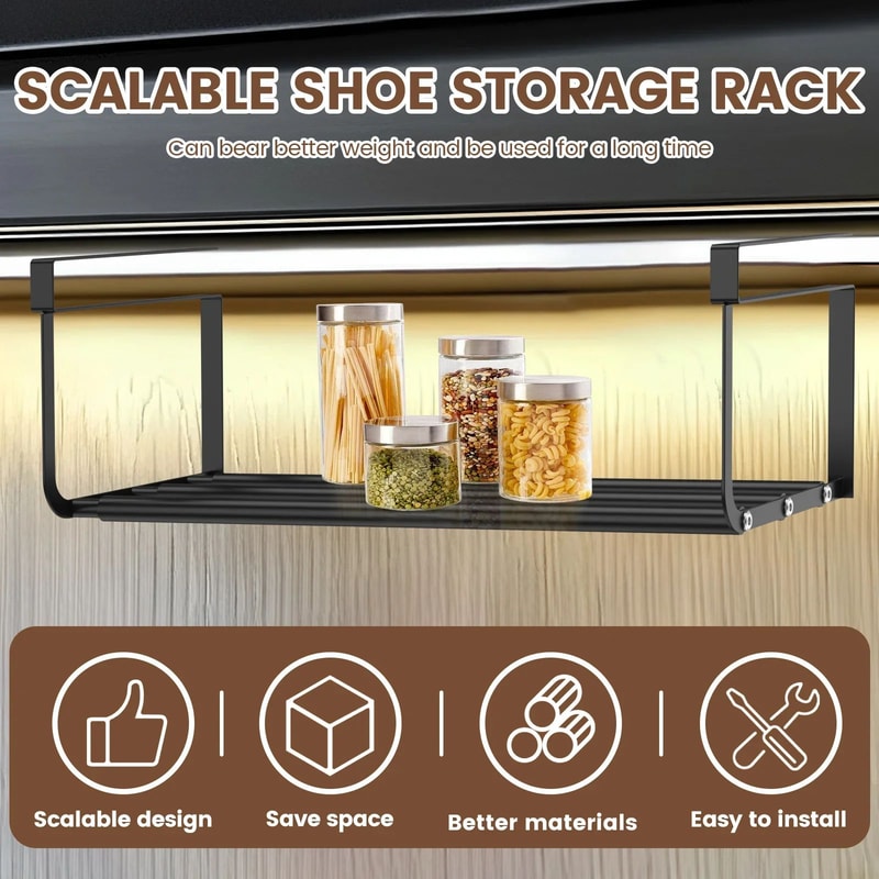 Adjustable Hanging Shoe Storage Rack 1