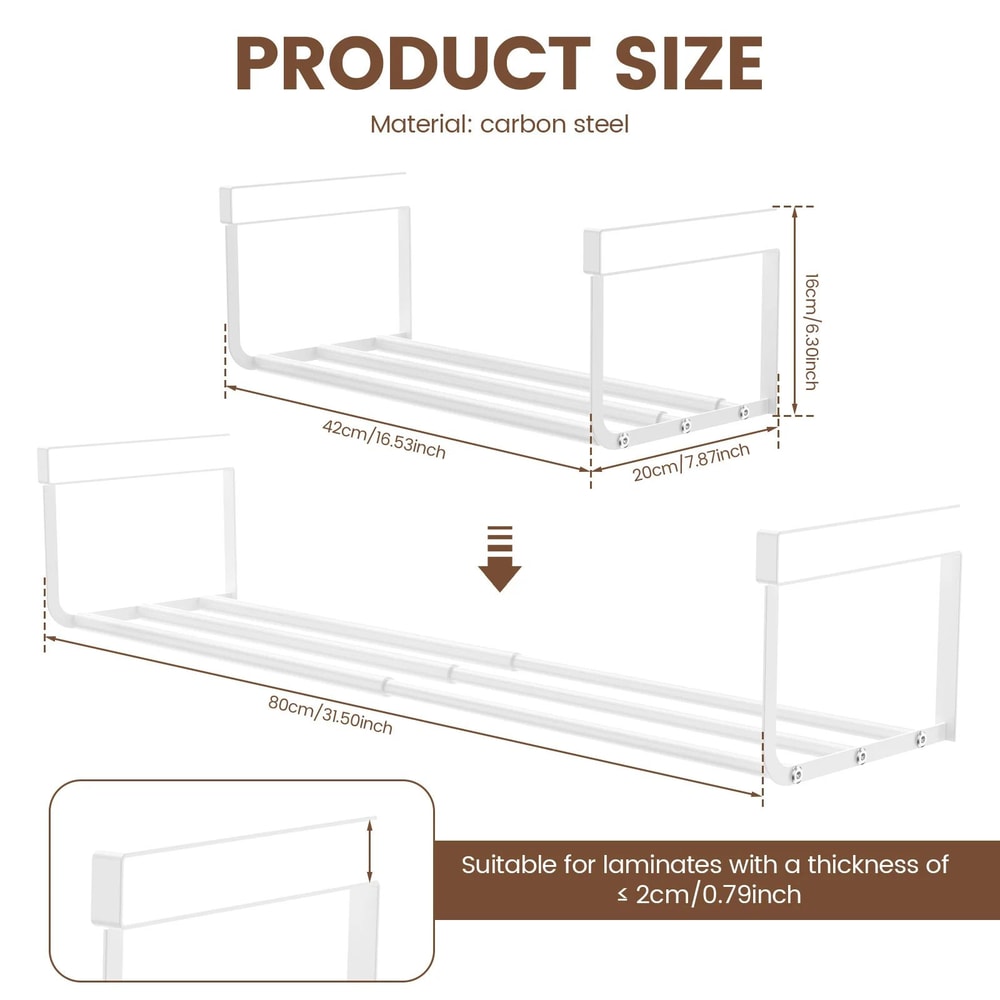 Adjustable Hanging Shoe Storage Rack 6
