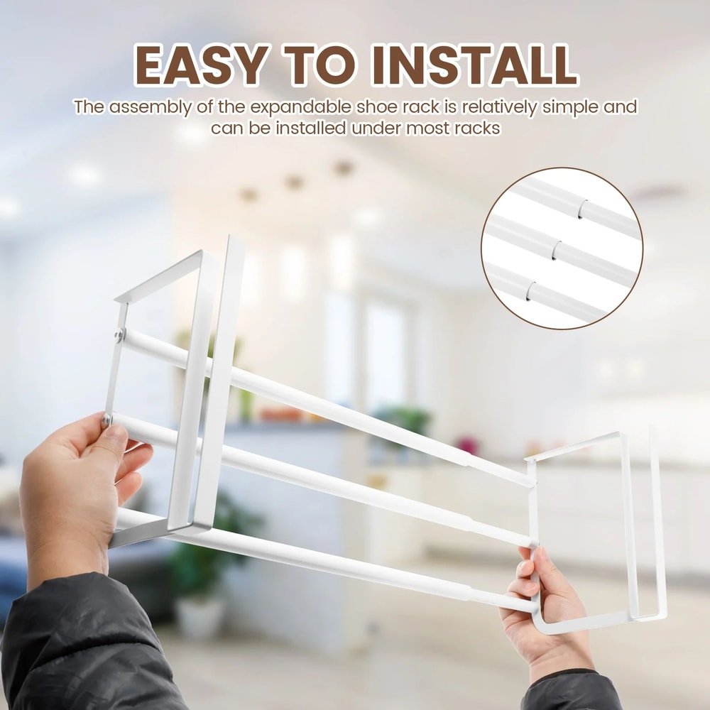 Adjustable Hanging Shoe Storage Rack 8