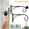 Decorative Iron Hanging Plant Hook Set 0