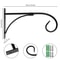 Decorative Iron Hanging Plant Hook Set 6