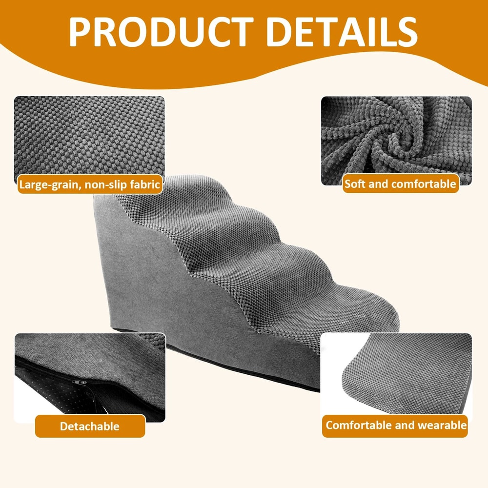 Curved Pet Stairs For Beds And Sofas 9