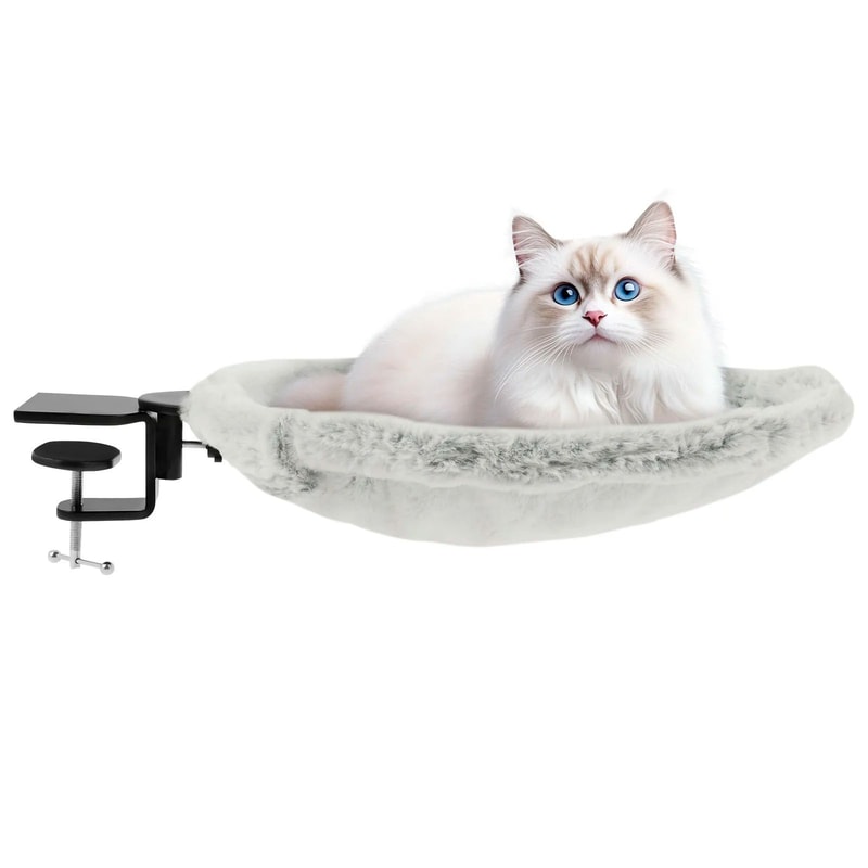 Desk Mounted Cat Hammock Bed 0
