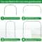 Steel Greenhouse Hoop Grow Tunnel Kit 5