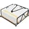 Iron Napkin Holder With Wooden Base 5