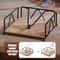 Iron Napkin Holder With Wooden Base 7