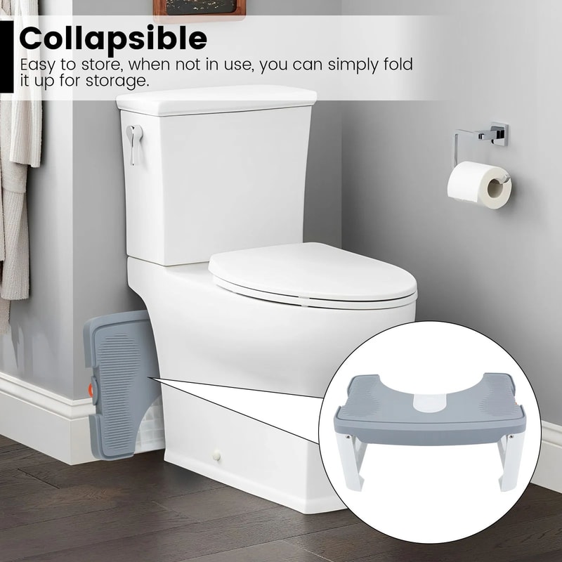 Foldable Bathroom Squat Stool 1