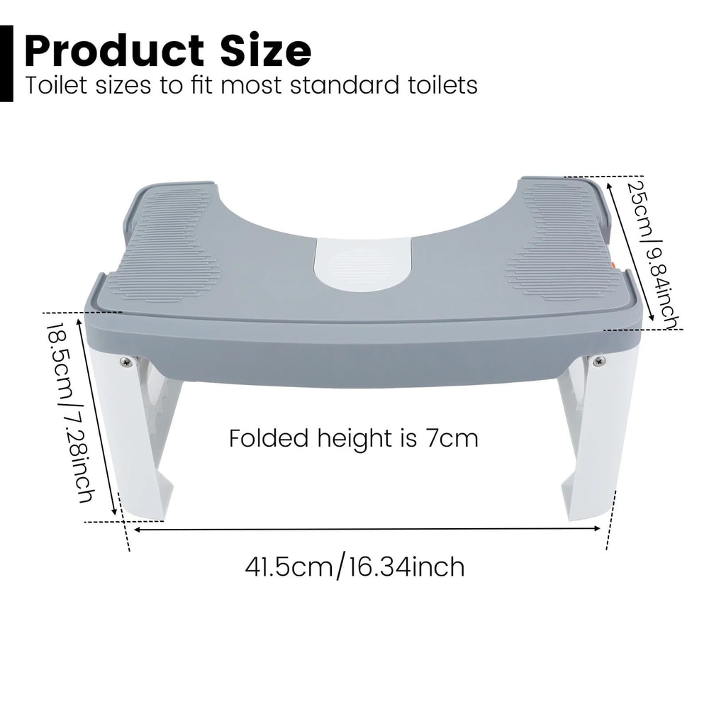 Foldable Bathroom Squat Stool 5