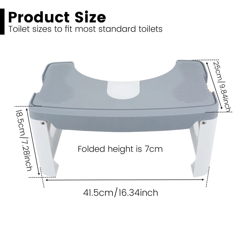 Foldable Bathroom Squat Stool 5