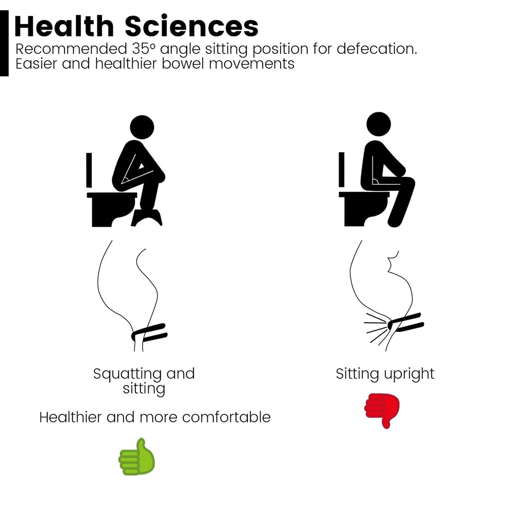 Foldable Bathroom Squat Stool 9