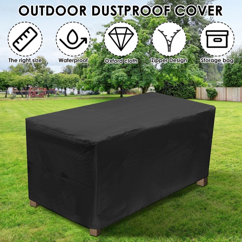 Waterproof Outdoor Deck Box Cover 2