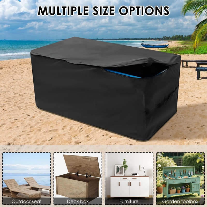 Waterproof Outdoor Deck Box Cover 7