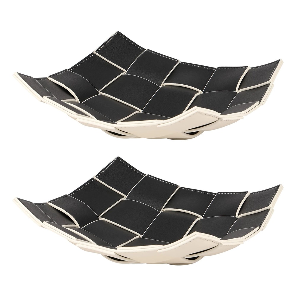 PU Leather Valet Tray Organizer 13