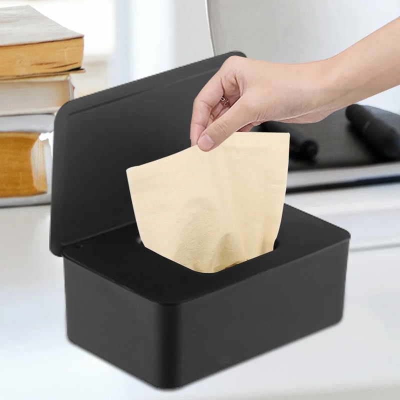 Portable Wet Wipes Dispenser Box 0
