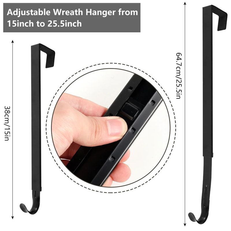 Removable Door Hanging Hook Rack 2