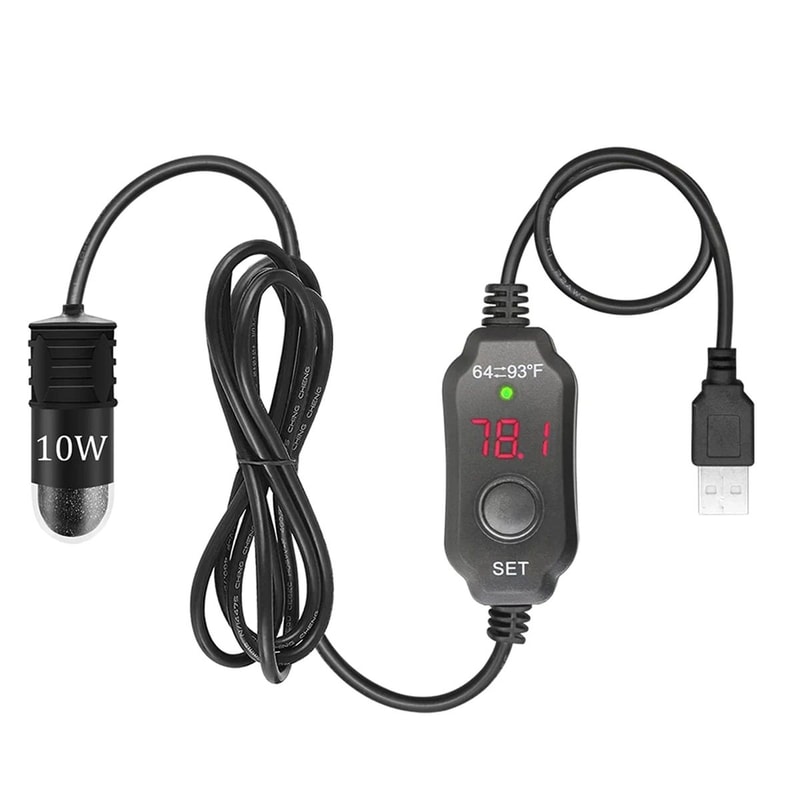 USB Digital Aquarium Heater 10W 12