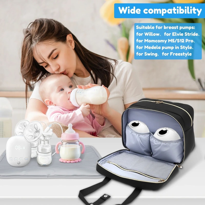 Insulated Breast Pump Cooler Travel Bag 4