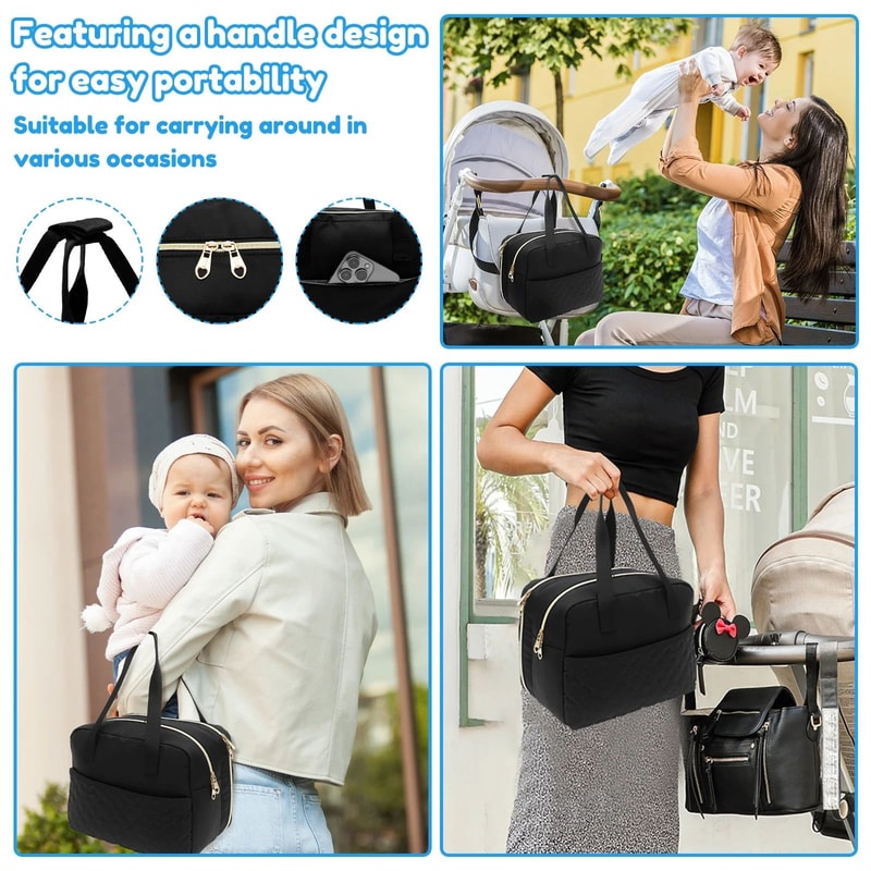 Insulated Breast Pump Cooler Travel Bag 6