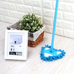 rotating triangle floor cleaning mop