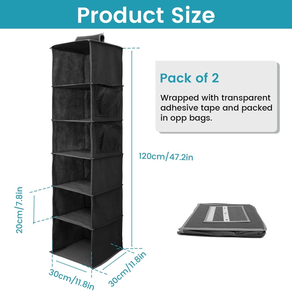 Hanging Multi Layer Shoe Storage Organizer 7