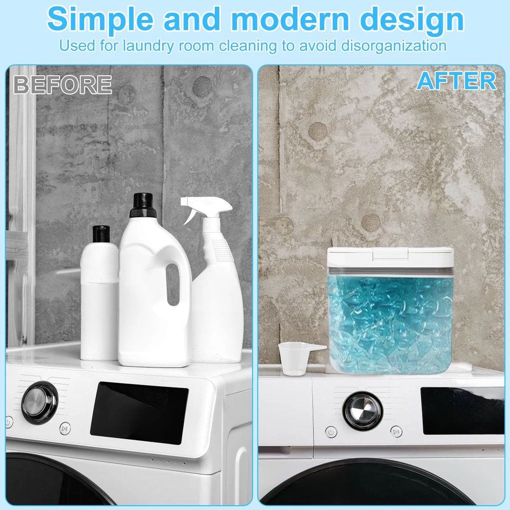 Automatic Pop Up Laundry Pods Storage Box 9