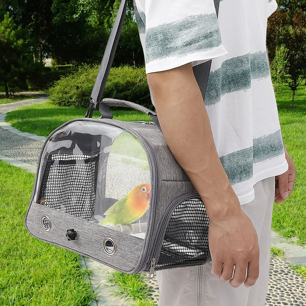 Portable Bird Carrier Backpack 7