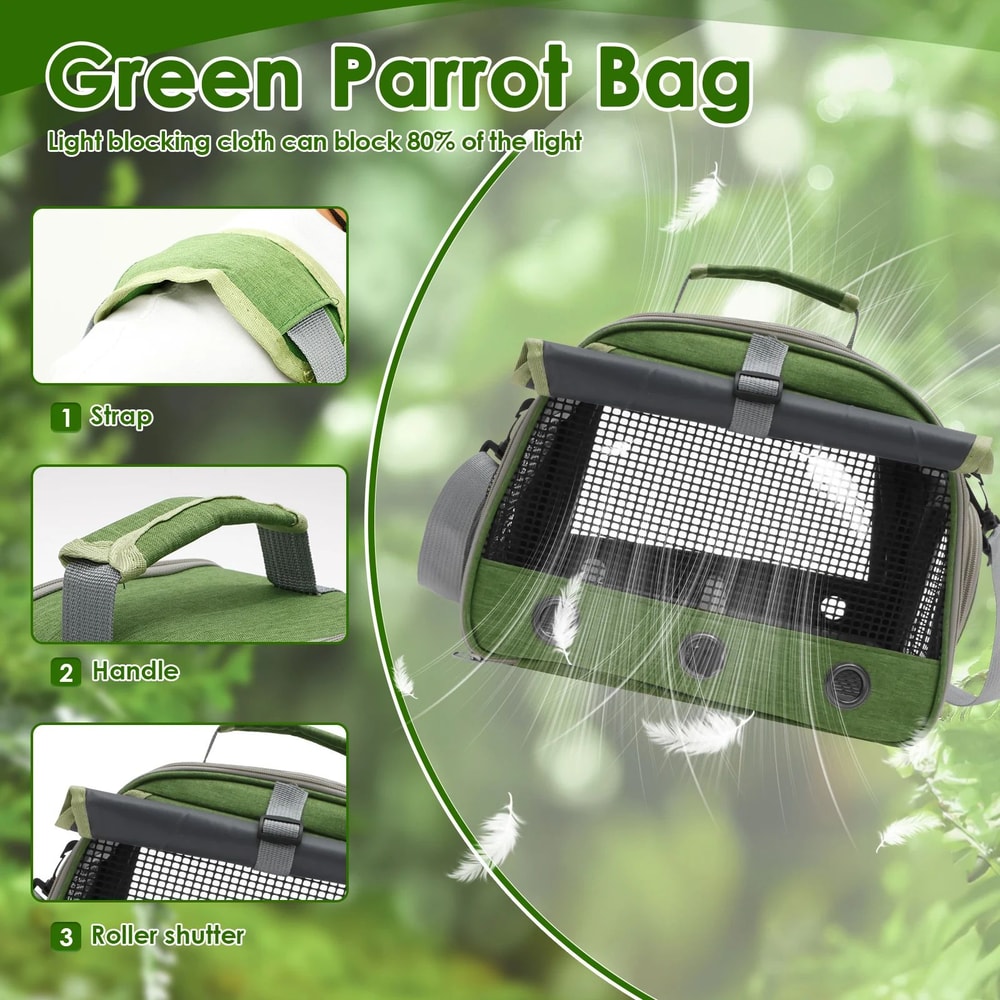 Portable Bird Carrier Backpack 9