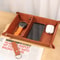 PU Leather Folding Valet Tray 0