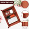 PU Leather Folding Valet Tray 2