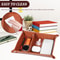 PU Leather Folding Valet Tray 4