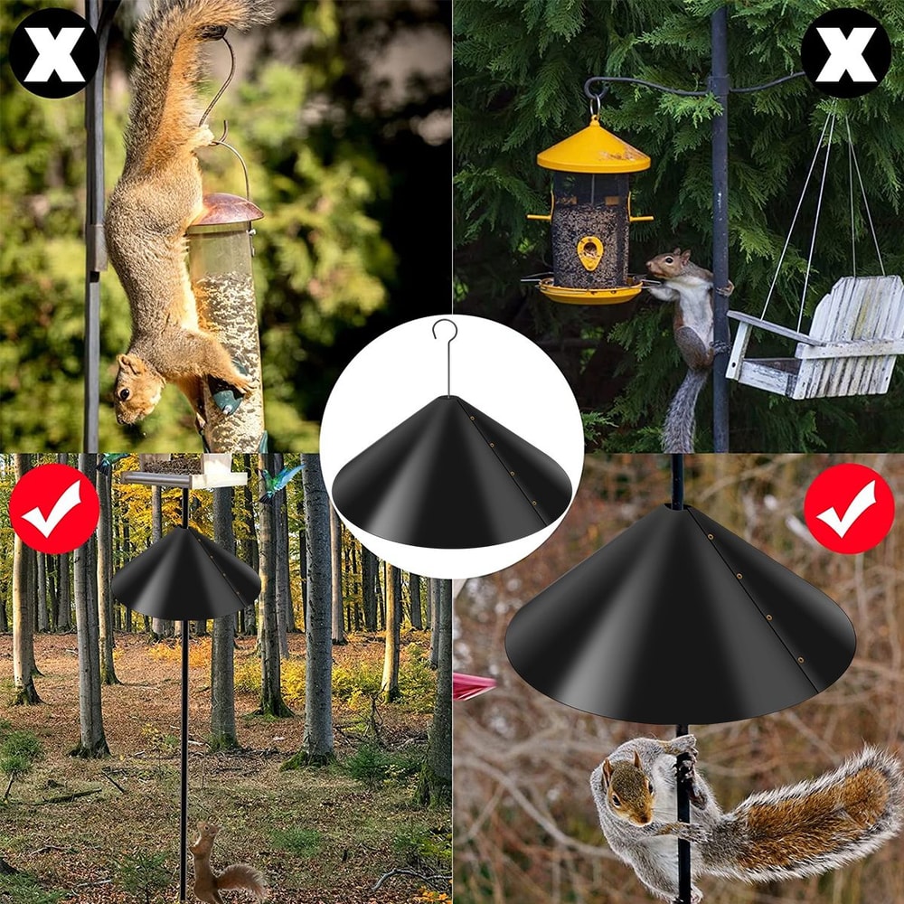 Squirrel Proof Bird Feeder Baffle 6