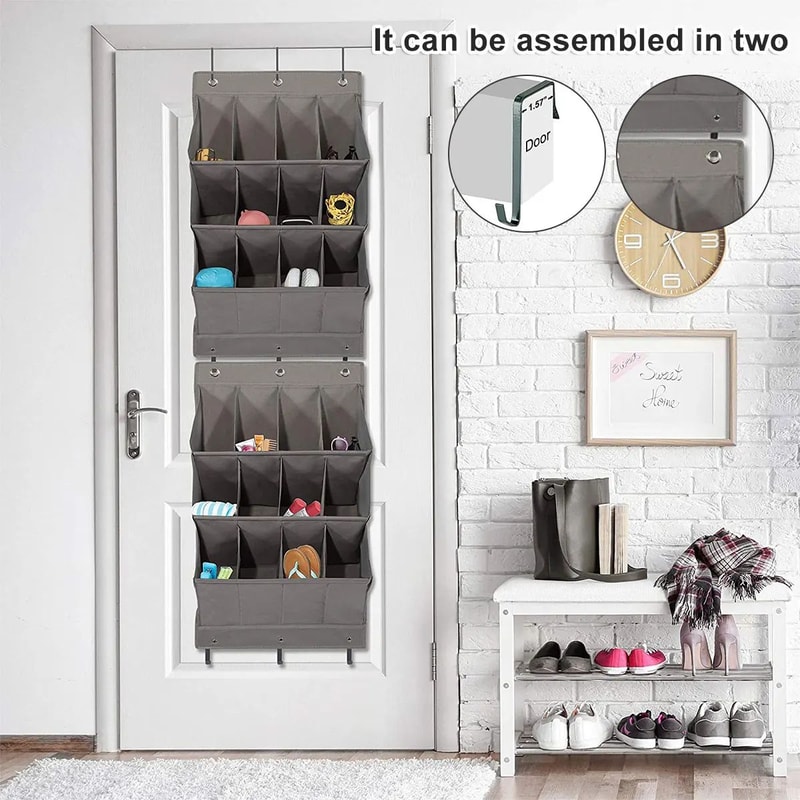 Hanging Shoe Organizer Rack 11