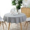 Round Cotton Linen Tablecloth 6