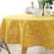 Round Cotton Linen Tablecloth 9