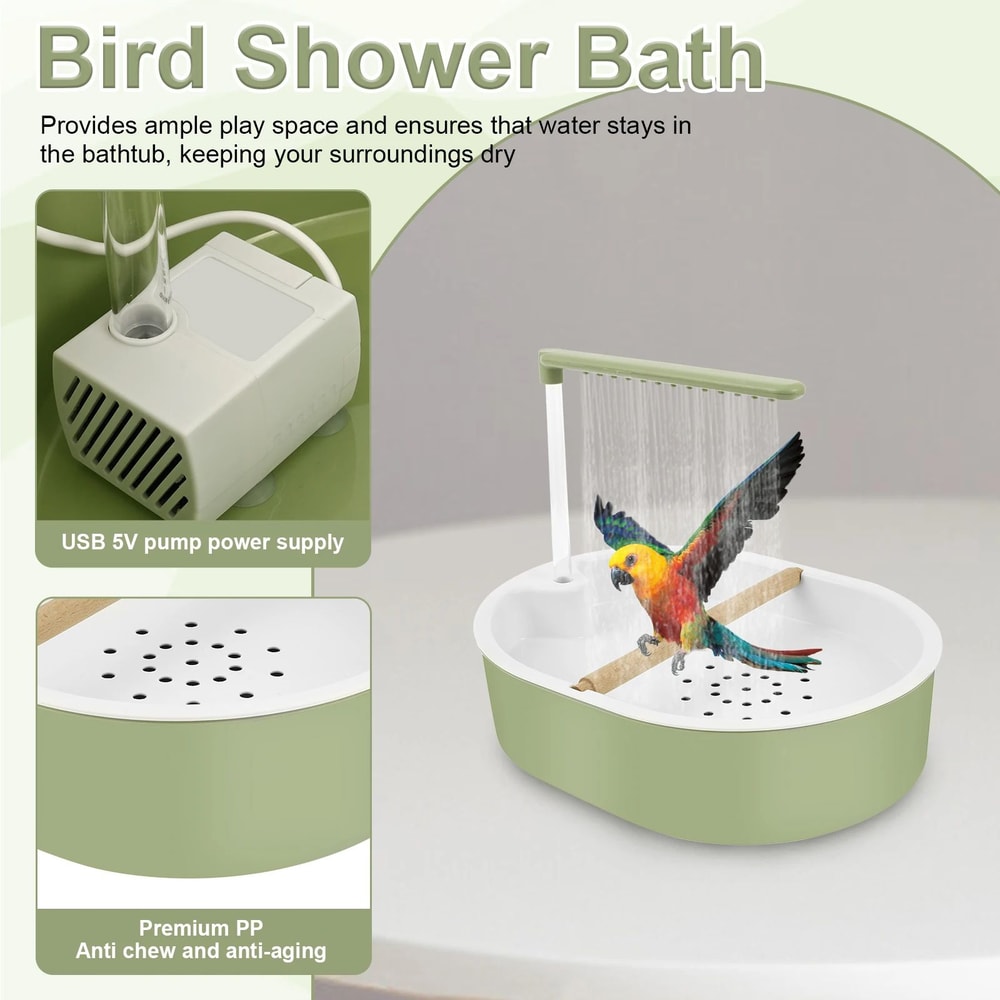 Automatic Bird Bath Fountain 3
