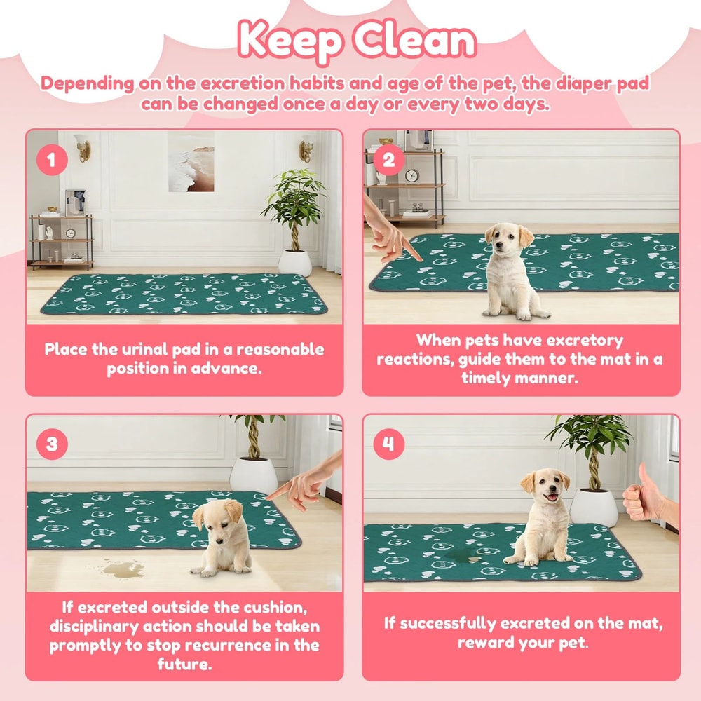 Washable Pet Cage Liner Mat 11